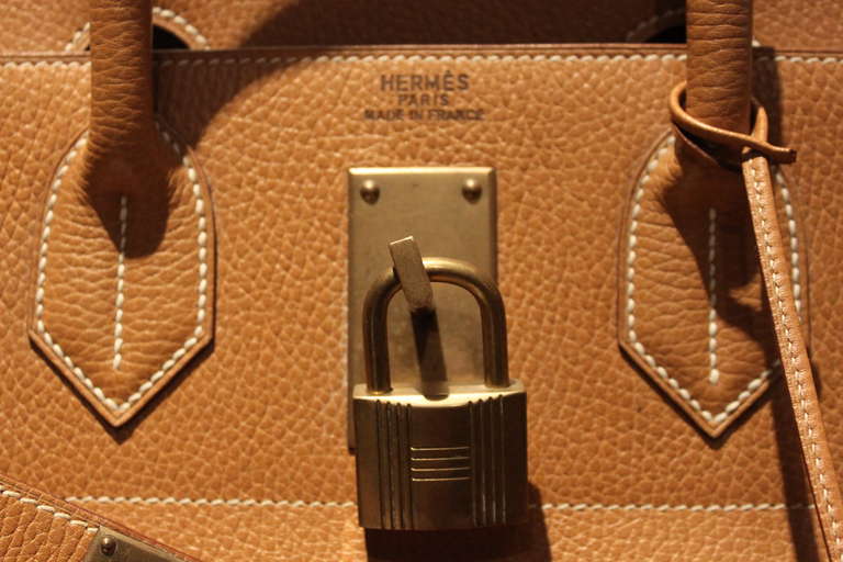 French Amazing Hermes 50cm HAC Travel Bag