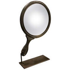 Antique A Rare Magnifying Gallery Glass