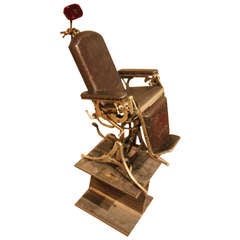 A Fine And Rare 19th Century Salesman Sample Dental Chair