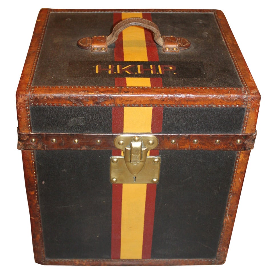 Fine and Rare 1920s Louis Vuitton Hat Box