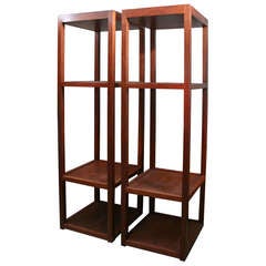 1950's Walnut Etageres 5