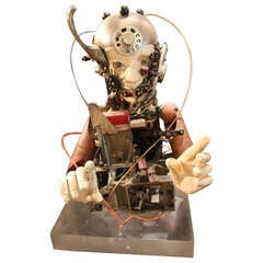 Robotic Assemblage Art  By  Paul Van Hoeydonck  1968