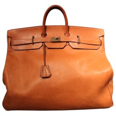 Vintage Amazing Hermes HAC Travel Bag