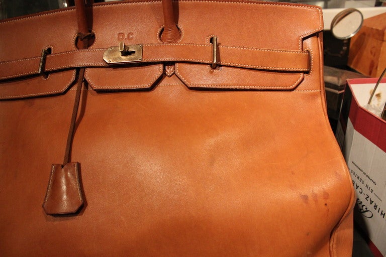 Amazing Hermes HAC Travel Bag In Good Condition In New York, NY