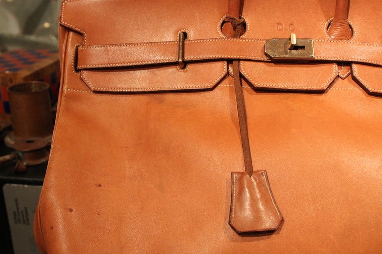 Mid-20th Century Amazing Hermes HAC Travel Bag