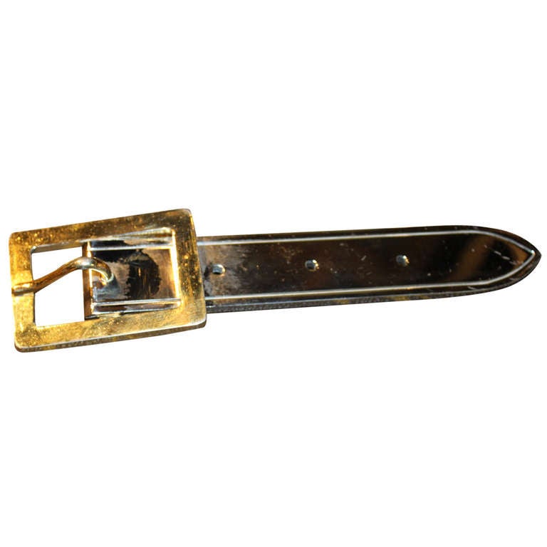 Hermes Belt Buckle Letter Opener at 1stdibs