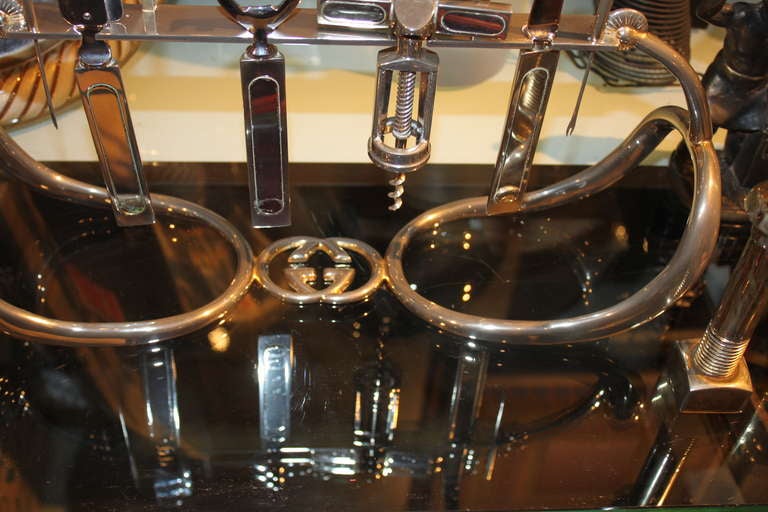 The Ultimate Gucci Bar Set 1970 In Excellent Condition In New York, NY