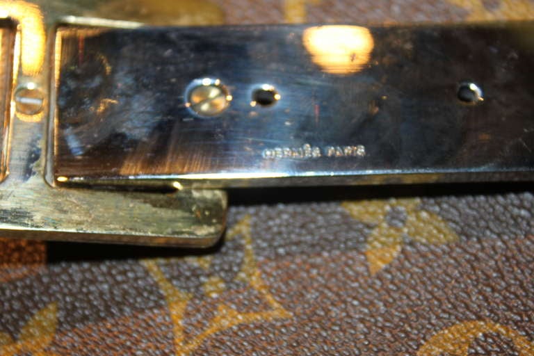 Hermes Belt Buckle Letter Opener at 1stdibs