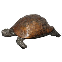 Rare And Unusual Gabriella Crespi  Turtle Box