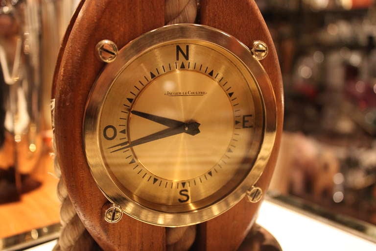 Hermes Jaeger Lecoultre Nautical Clock 1