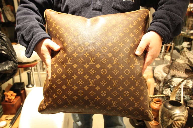 Large Louis Vuitton Throw Pillows For Sale at 1stDibs