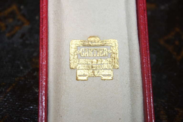 Cartier 18k Art Deco Pocket Lighter In Excellent Condition In New York, NY