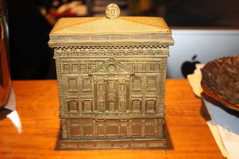 Rare Cartier Figural Jewelry Box In Excellent Condition In New York, NY