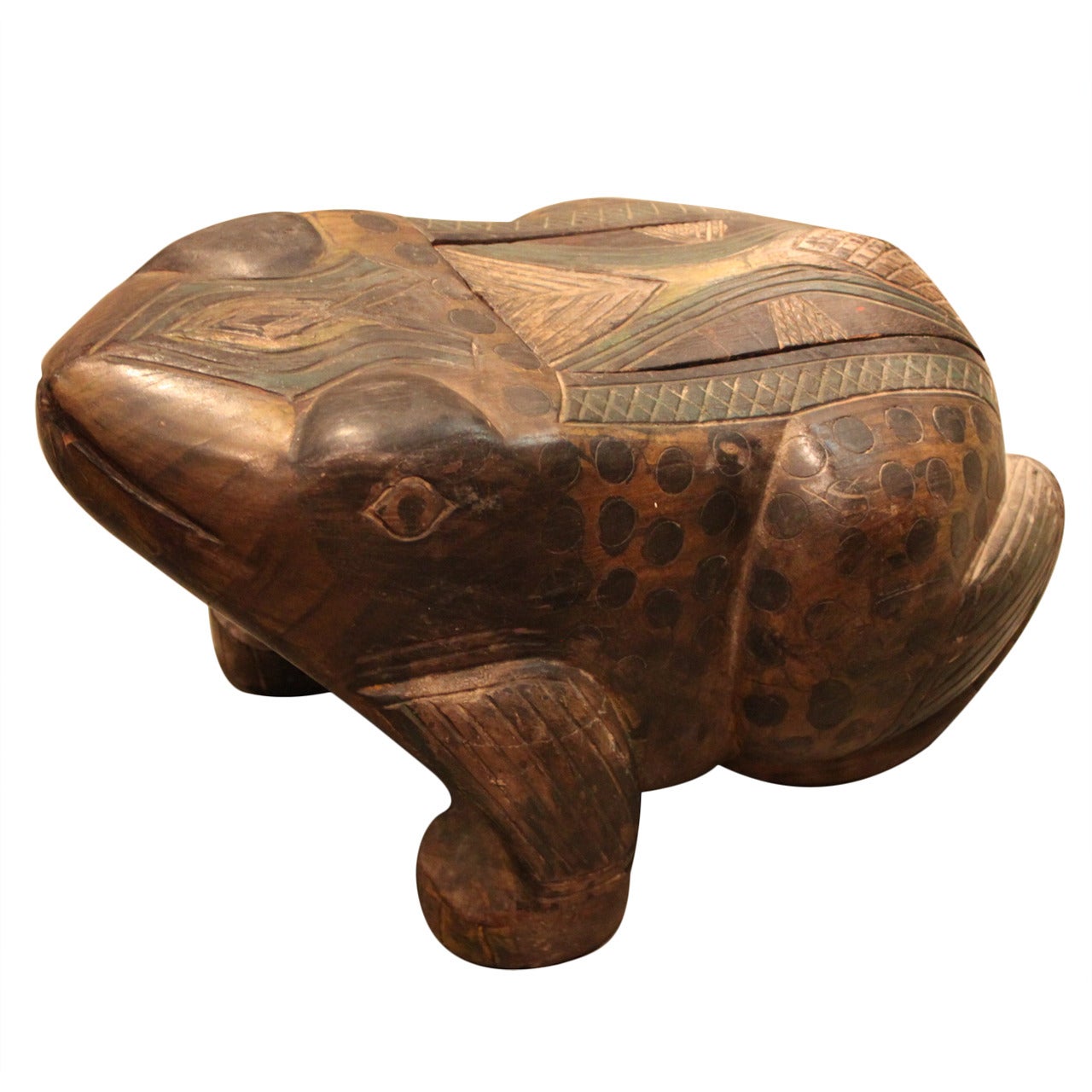 Unique Giant Hermes Paris Frog Box