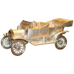 Vintage Rare Sterling & Gold Sterling Asprey Model T Ford