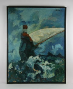 Sailing Abstract Painting