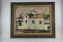 Village Oil painting