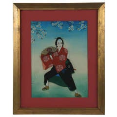 Japanese Male Dancer Painting 10