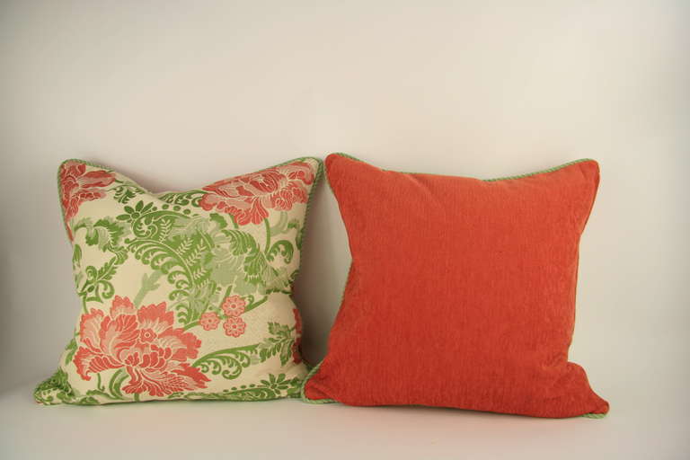 Pair Botanical Pillow