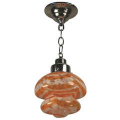 Swirled Murano Glass Pendant(2 available) 9