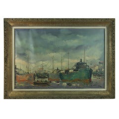 Ships in the Harbor