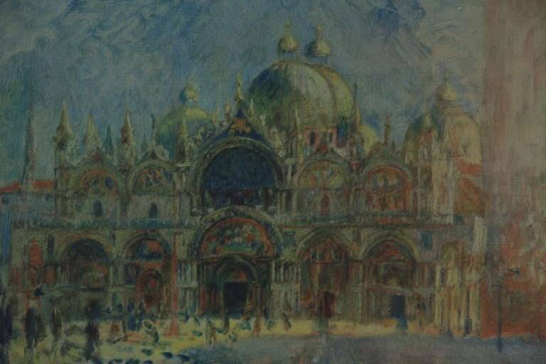 Impressionist San Marco In Good Condition In Douglas Manor, NY