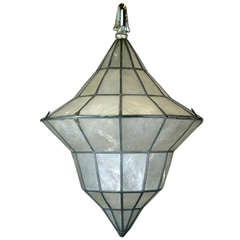 Vintage Capiz Shell Lantern