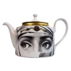 Vintage Fornasetti for Rosenthal Teapot