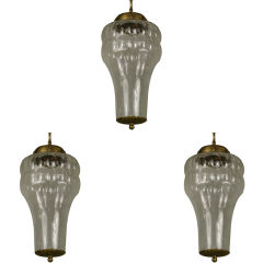 Clear Bubble Glass Pendant(3 available) Clear Bubble Glass Pendant(3 available)