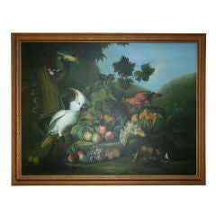 Still Life Parrots Oil Painting 10