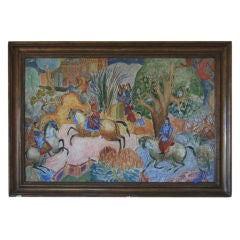 Large Scale Exotic Scene Oil Painting 9