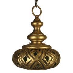 Gilt     Ceramics   Pendant    (Two available)