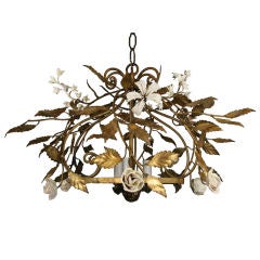 Italian Gilt Foliate Fixture
