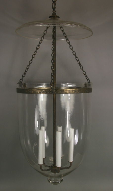 Indian Large-Scale Glass Bell Jar