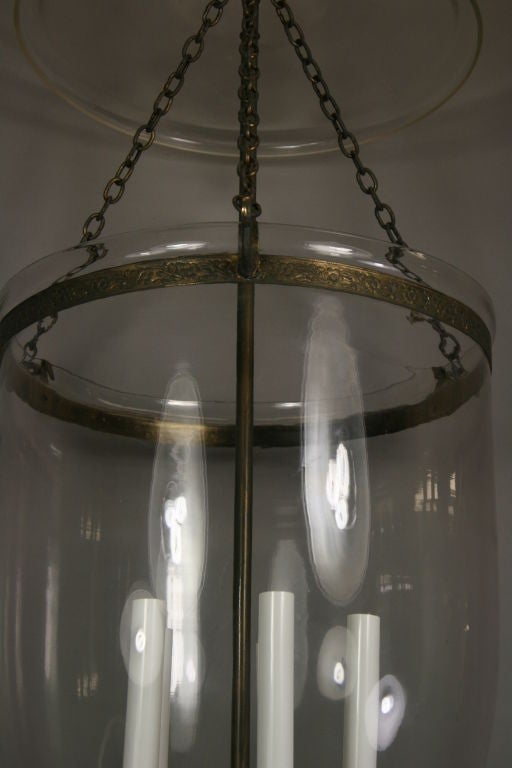 Large-Scale Glass Bell Jar In Excellent Condition In Douglas Manor, NY