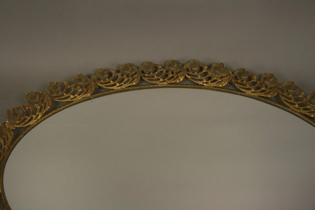 Italian 1940's italian vanity  mirrored tray