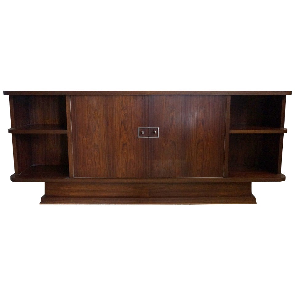 Art Deco Rosewood Cabinet For Sale