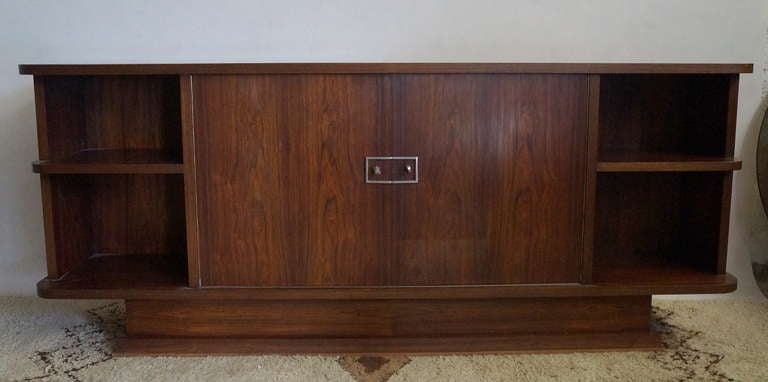 Art Deco rosewood cabinet. In original condition.