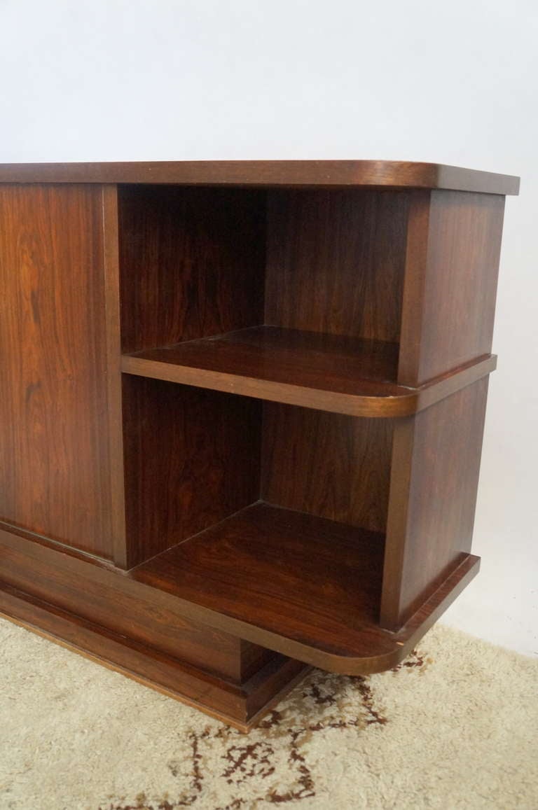 Mid-20th Century Art Deco Rosewood Cabinet For Sale
