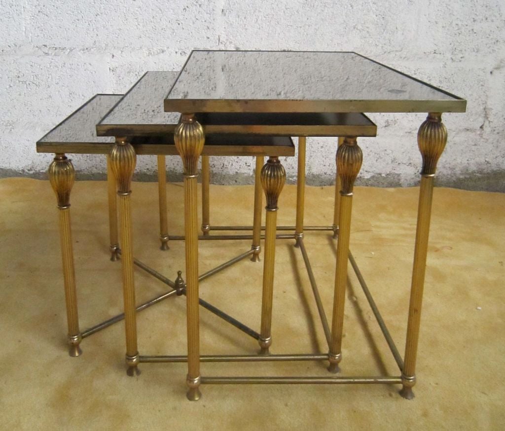 Brass Nesting Tables