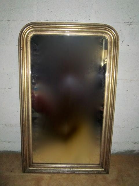 French 19th Century Gilden Mirror