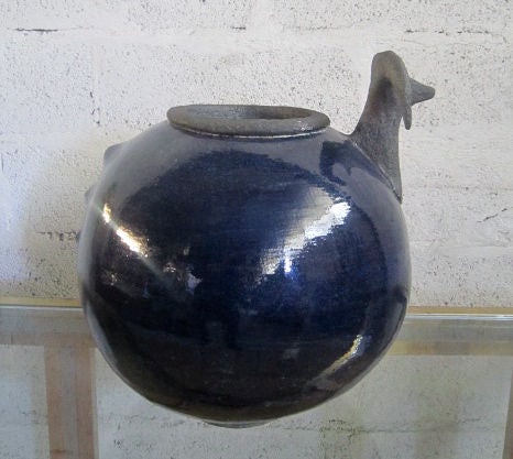 Große Dominique Pouchain-Vase im Angebot 1