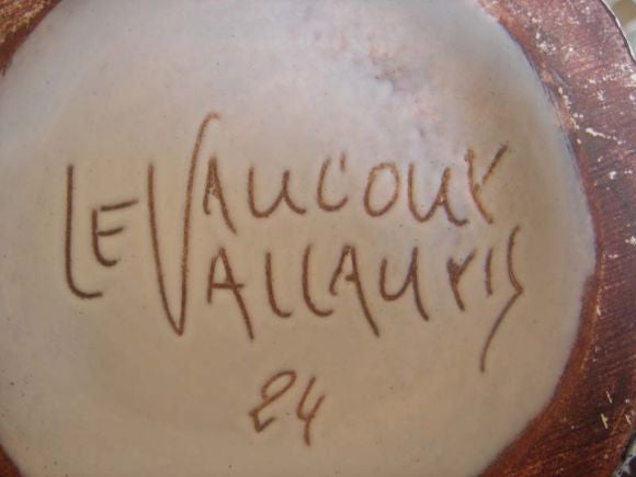 Ceramic Vallauris lemonade set For Sale