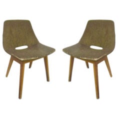 Rare Pair of Amsterdam chairs by P. Guariche