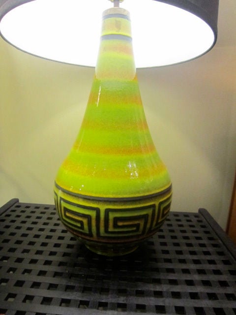 French Elchinger Table Lamp For Sale