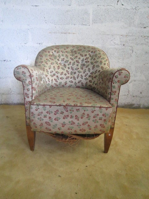 French Majorelle Armchair For Sale