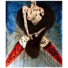 Lithography by Claire Petit " Creatura III " 6