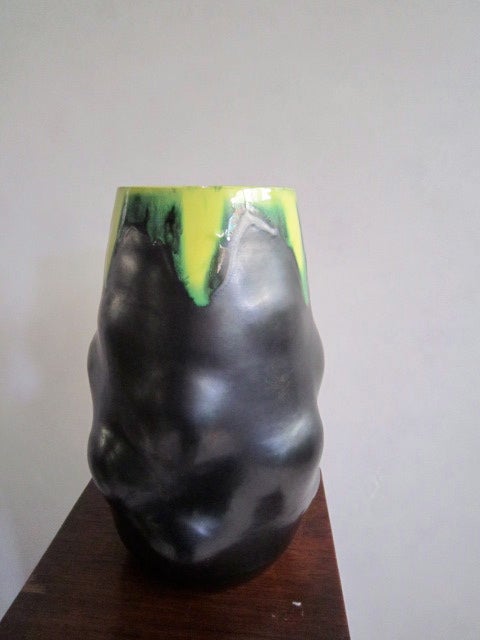 Elchinger Black and Yellow Vase 1