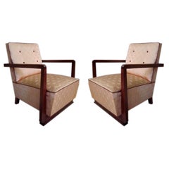 Pair of Majorelle Club Chairs