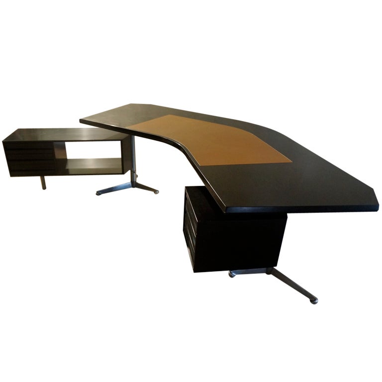 Rare Tecno Desk "Forme Libre"